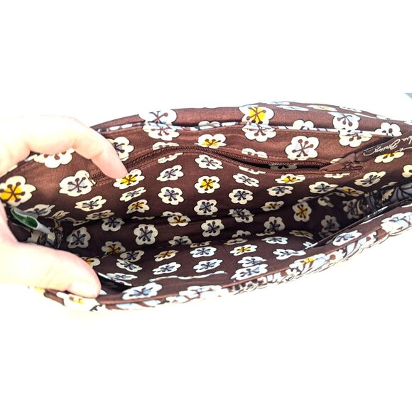 Vera Bradley Knot Just a Clutch in Slate Blooms NWOT - Picture 8 of 9